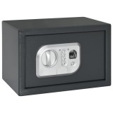 vidaXL Seif Electronic Digital cu &Icirc;ncuietoare cu Amprente 20x31x20 cm Oțel