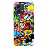 Husa Motorola Moto G84 Silicon Gel Tpu Model Pop Art Cartoons