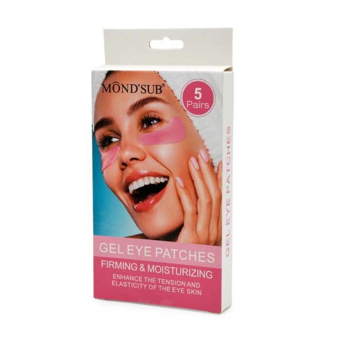 Patch-uri pentru ochi Mond'Sub, gel, pentru fermitate și hidratare, Firming and Moisturising, 5 perechi