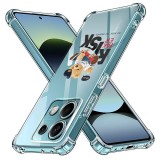 Husa antisoc pentru xiaomi redmi note 14s - airbag tpu, col&Egrave;uri ranforsate - risk taker