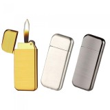 Bricheta Metalica Slim Antivant, Reincarcabila, 6.5 cm, Design Elegant, Compacta, Utilizare Zilnica, Durabila