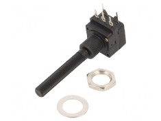 Potentiometru Axial 1M&Omega; 200mW THT 6mm Mono