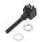 Potentiometru Axial 1M&Omega; 200mW THT 6mm Mono