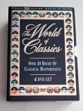World of Classics 4DVD Set (Over 40 Hours Of Classical Masterpieces) muzica audio pe DVD