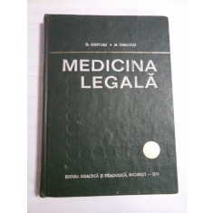 MEDICINA LEGALA - G. SCRIPCARU/ M. TERBANCEA