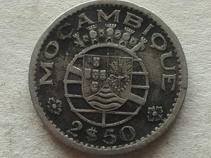 MOZAMBIC-2.50 ESCUDOS 1952