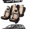 Set huse scaune piele si textil compatibile VW PASSAT B7 (2010-2015) Bej