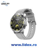 Ceas SmartWatch ISP LikeSmart PrimeFiT, 1.5" IPS Retina Display, Apel Bluetooth, Oximetru, Notificari Apel si Retele Sociale, Monitorizare Ritm Cardia