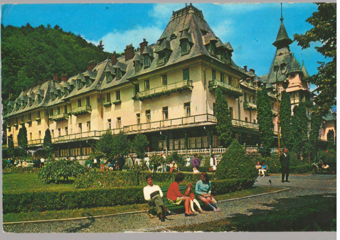 CPI B14539 - CARTE POSTALA - CALIMANESTI. sanatoriul balnear