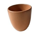 Pahar ceramica, 190 ml, Portocaliu Mat