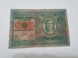 Cumpara ieftin Bancnota austria 100 kr 1912 supratipar
