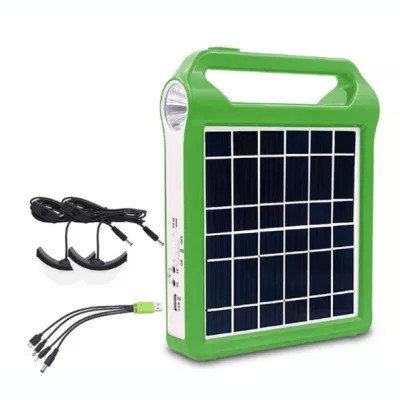 Lampa camping EP-038A cu panou solar foto