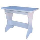 Masa bucatarie KC-3 Alb extensibila 90x59x74 cm