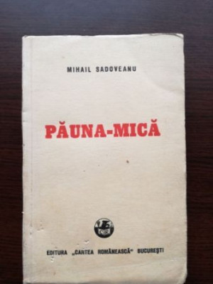 Pauna-Mica-Mihail Sadoveanu foto