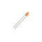LED 3mm portocaliu 1.9V-2.1V 20mA