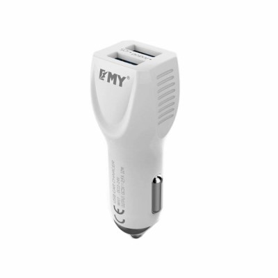 Incarcator Auto bricheta 12V, EMY, compatibil Telefoane, universal telefon, Iesire 2 x USB, 5V, 2.4A foto