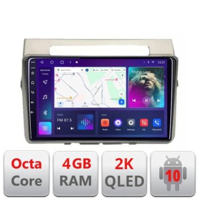 Navigatie Toyota Verso intre anii 2004-2009 Android Octa Core Ecran 2K QLED GPS 4G 4+32GB 360 KIT-VERSO-2004+EDT-E409-2K CarStore Technology foto
