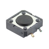 Microintrerupator, 12x12mm, OFF-(ON), SPST-NO, OMRON OCB, B3FS-4002P, T156534