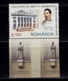 ✅RO 2009 ,LP 1851,&quot;Facultatea de Drept U.B.-150 ani &quot; ,serie cu frag.manseta,MNH