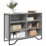 vidaXL Dulap, gri sonoma, 101x35,5x74,5 cm, lemn prelucrat