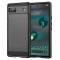 Husa pentru Google Pixel 6a, Techsuit, Carbon, Neagra