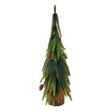 Cumpara ieftin Brad Craciun artificial verde 12x12x38 cm