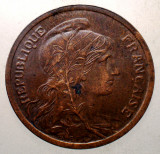 1.751 FRANTA 2 CENTIMES 1901, Europa, Bronz