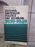 Al. Gh. Savu - Sistemul Partidelor Politice din Romania 1919-1940