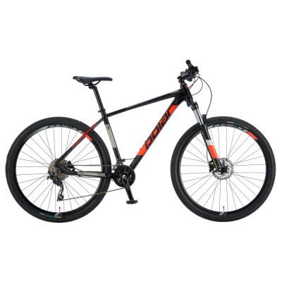 Bicicleta Mtb Polar Tsunami - 29 Inch, L, Negru-Portocaliu Ultimate FactoryBikes foto