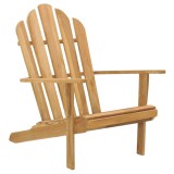 Scaun Adirondack, lemn masiv de tec