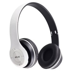Casti wireless P47, Bluetooth 5.0 + Edr, Stereo, Radio FM, MP3, microfon, alb foto