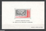 Andorra.1982 Expozitia filatelica nationala-Bl. MA.119, Nestampilat