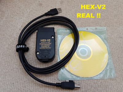 VagCom Hex V2, VCDS 22.10, HW 1:1 dupa original ARM STM32F405, no VIN limit, MQB foto