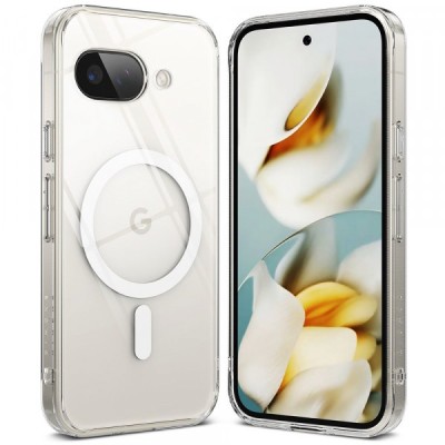 Husa MagSafe pentru Google Pixel 9a, Ringke, Fusion, Transparenta foto