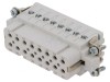 Conector HDC inserturi mamă 16 PIN 16 PE