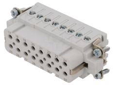 Conector HDC inserturi mamă 16 PIN 16 PE