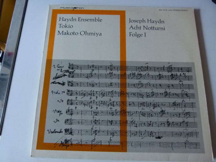 Notturno, 1,2,3 - Haydn, Haydn ansamble Tokyo,VINIL