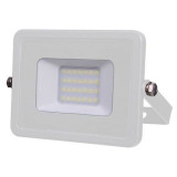 Reflector Led Smd 20w 6400k Ip65 Alb, Cip Samsung, Oem