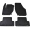 Set covorase auto din cauciuc Volvo V40 2012-2019, Negru, Gledring, 4 buc.