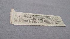 CUPOANE /BON DE TREZORERIE CU REDUCERE 1925 UNGARIA