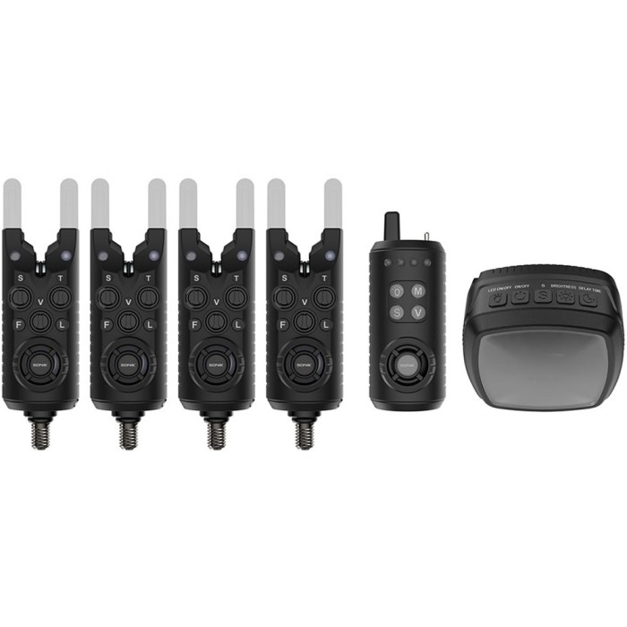 Set 4 Avertizoare + Statie SONIK Gizmo2 + Lampa Cort