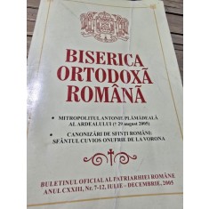Biserica Ortodoxa Romana Anul CXXIII 7-12 2005