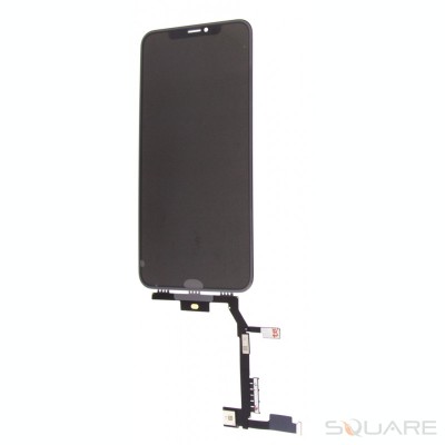 Touchscreen iPhone Xs Max, Black, LONG FLEX foto