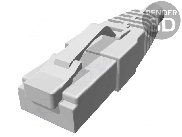 Mufă RJ45 Cat 6a Ecranat 8p8c 28-24AWG
