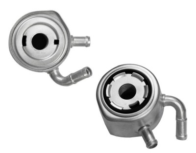Termoflot Dacia Logan 2004-2008 motor 1.5Dci , Racitor ulei Renault Clio 1998-2015, Kangoo 1997-2008, Megane 2, Modus , Scenis 2 , aluminiu 95x95x68m foto