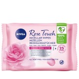 SERVETELE MICELARE DEMACH.ROSE WATER 25BUC, Nivea