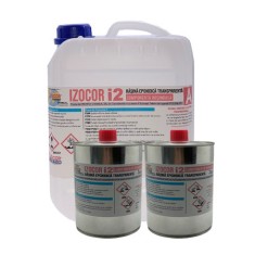 Rasina Epoxidica Transparenta IZOCOR I2 - Turnare si Lipire, chit de 7 kg. foto