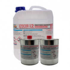 Rasina epoxidica transparenta pentru turnare - casting IZOCOR i 2, chit de 7 kg.