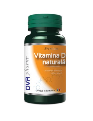 VITAMINA D NATURALA 60CPS foto