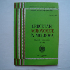 Cercetari agronomice in Moldova, vol. 4 (64), 1983